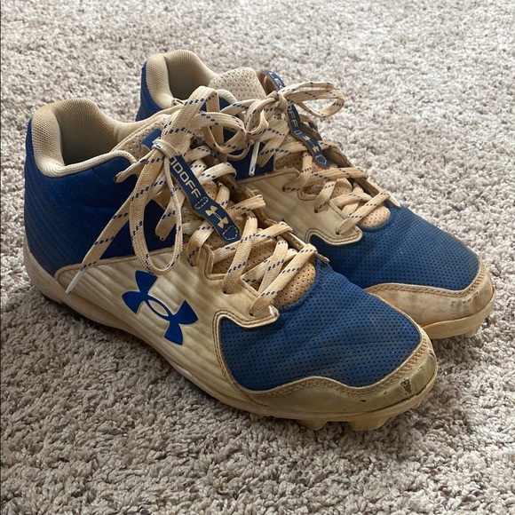Boys/Mens Under Armour Leadoff Baseball Cleats size 7 - Picture 1 of 6